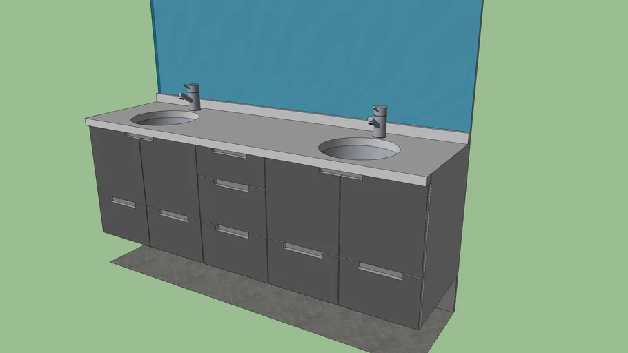 Bathroom Cabinet | 3D Warehouse
