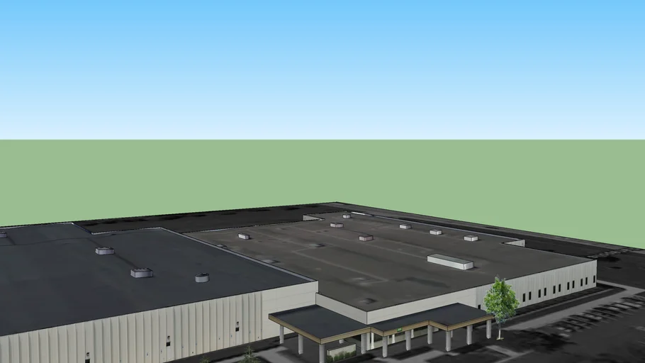 Herff Jones (Nystrom) Factory, Indianapolis 3D Warehouse