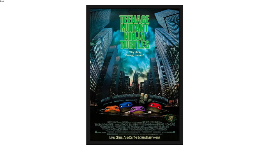 Teenage Mutant Ninja Turtles Poster | 3D Warehouse