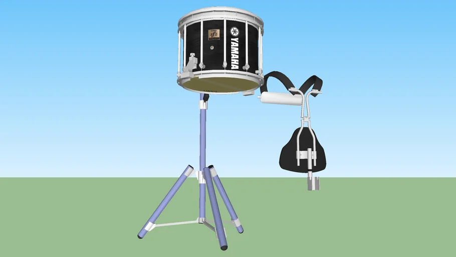 Yamaha SFZ 14' Marching Snare Drum 3D Warehouse