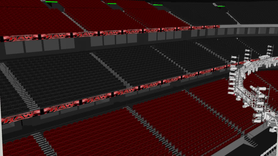 WWE RAW 3D Arena | 3D Warehouse