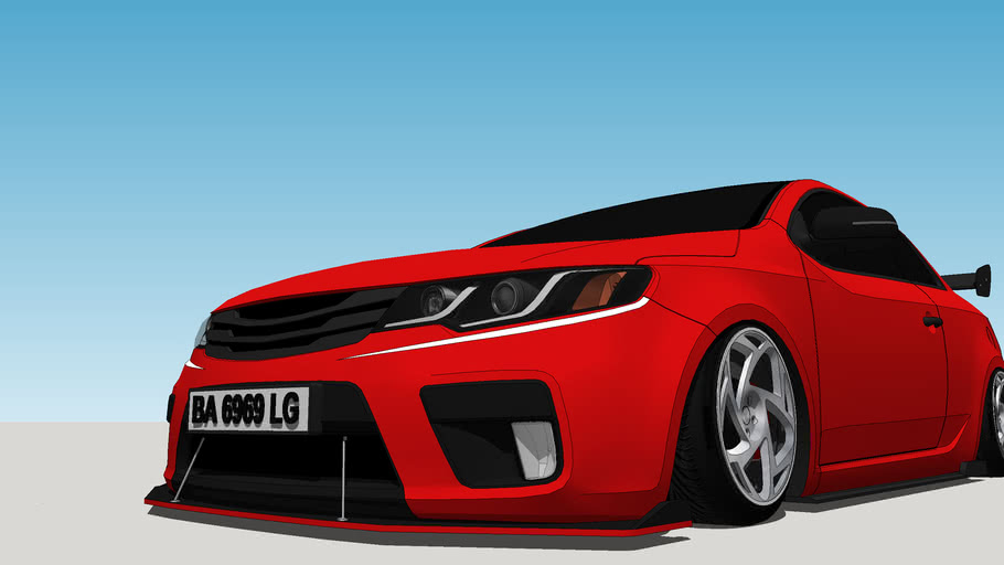 kia forte | 3D Warehouse