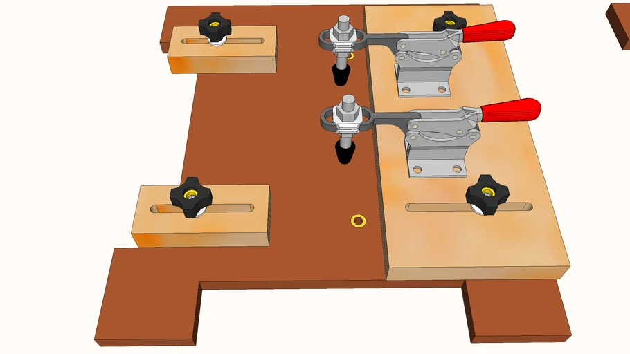 MultiPurpose Router Table Sled 3D Warehouse