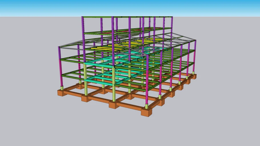 Typical Concrete and reinforced Building