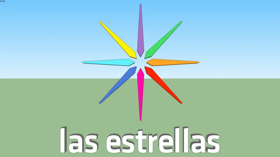 Las Estrellas logo | 3D Warehouse
