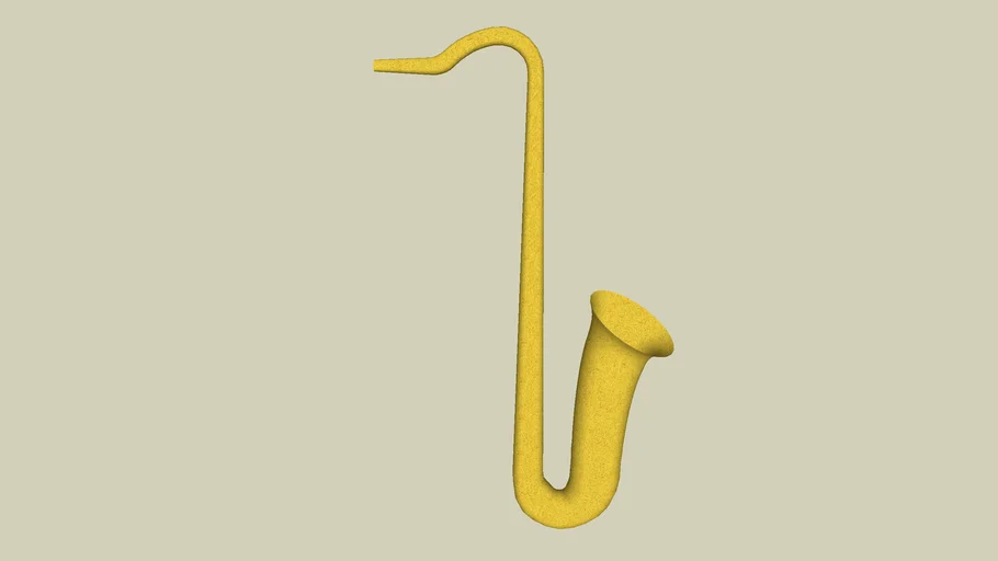 Saxophone body | 3D Warehouse