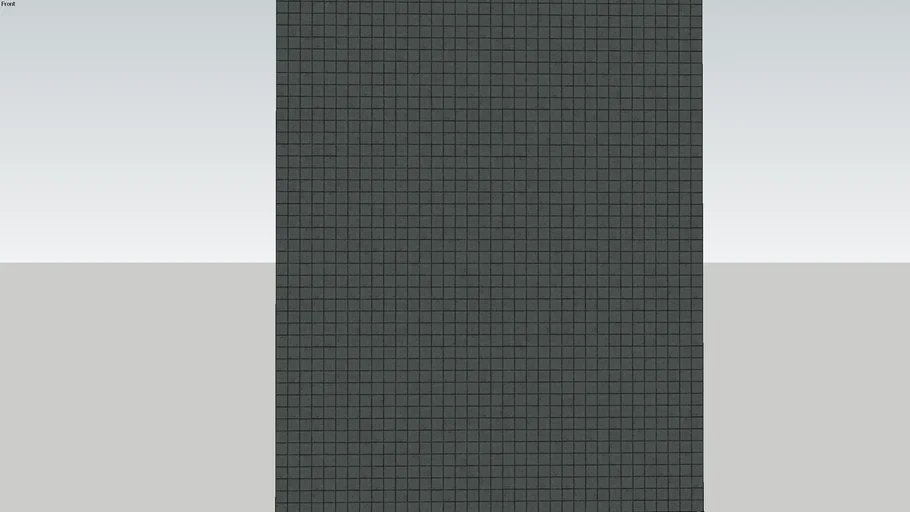 SMALL DARK GREY TILE 3D Warehouse
