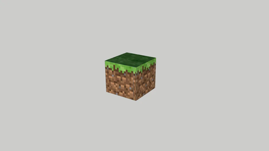 BLOCO DE GRAMA MINECRAFT | 3D Warehouse