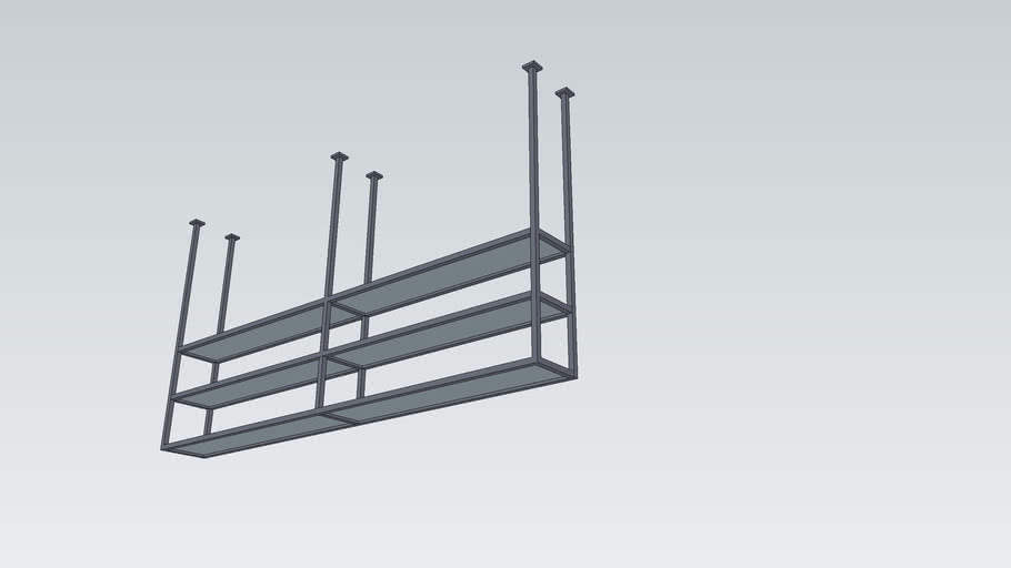 Ceiling mount shelf 3D Warehouse