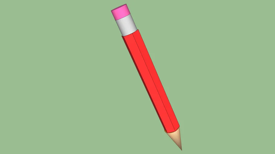 SketchUp Draw Tool 'Please Rate' 3D Warehouse