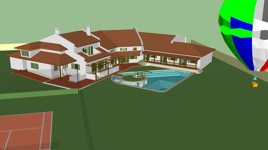 Modelo 3D da Casa Bianchi - Actualizado