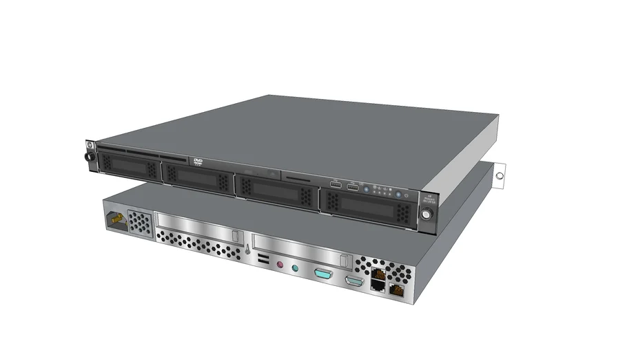 Server HP 360 | 3D Warehouse