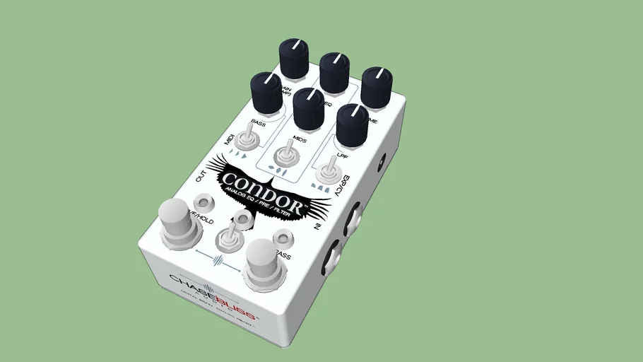 Chase Bliss Audio Condor pedal | 3D Warehouse