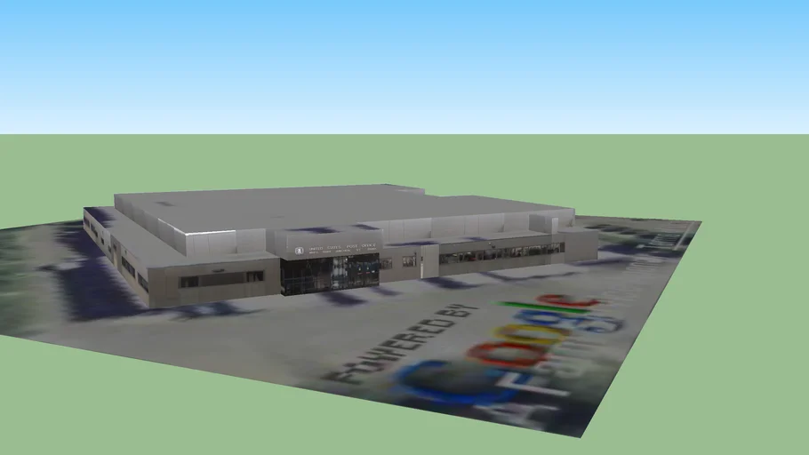 White River Post Office Sykes Avenue 3D Warehouse