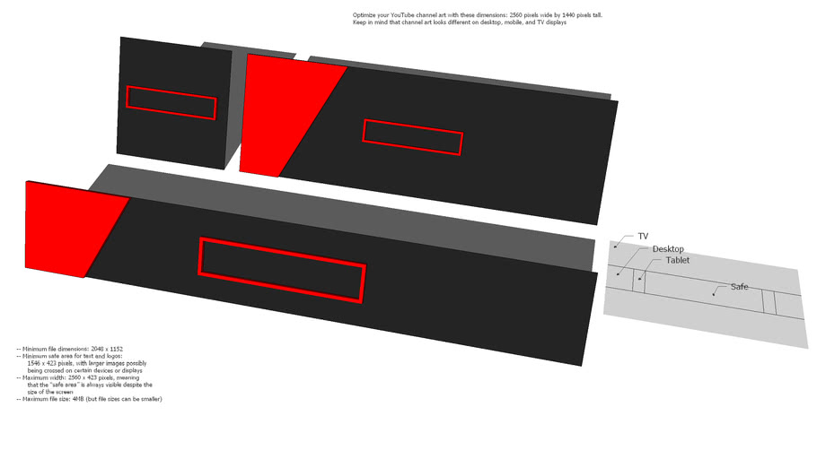 Youtube Banner 3d Warehouse