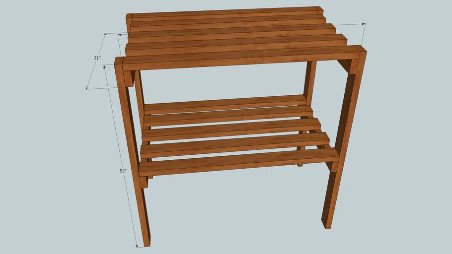 Toybox Shelf Organizer | 3D Warehouse