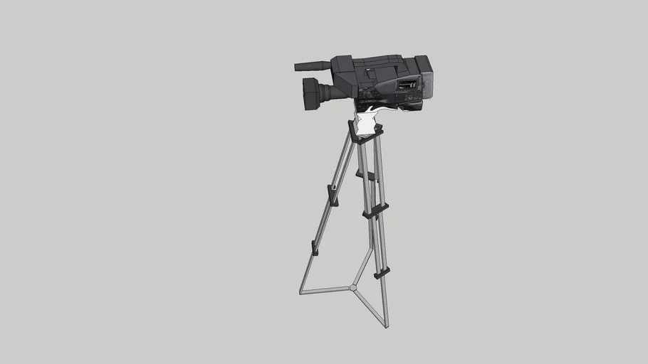 TRIPOD and CAMERA lowpoly - - 3D Warehouse