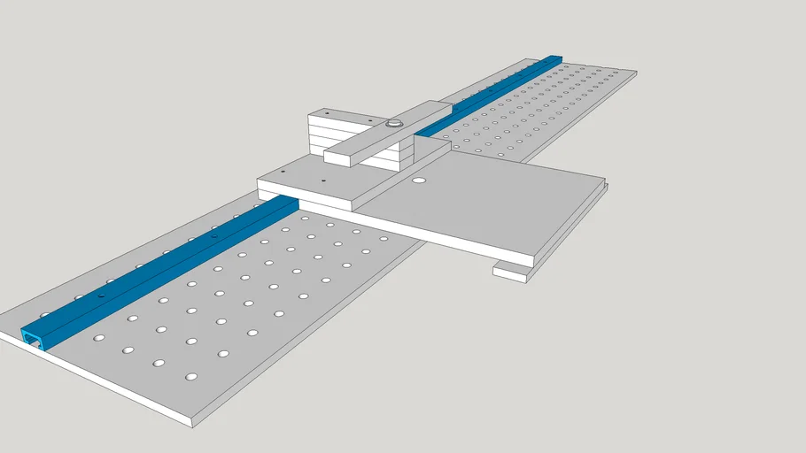 Shelf Pin Drilling Jig 3D Warehouse