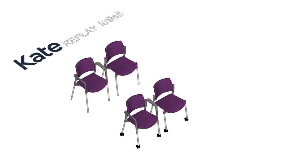 KATE Replay apmeklētāju krēsls