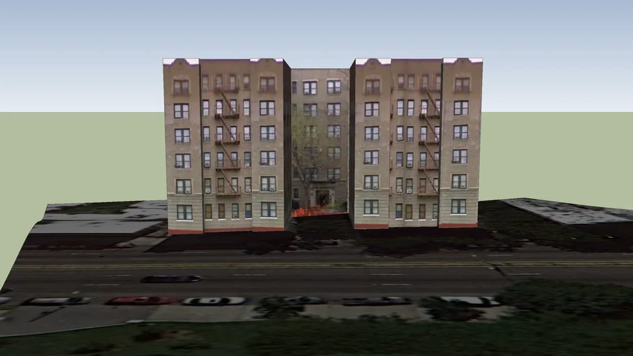800 Grand Concourse, Bronx, NY 10451, USA 3D Warehouse