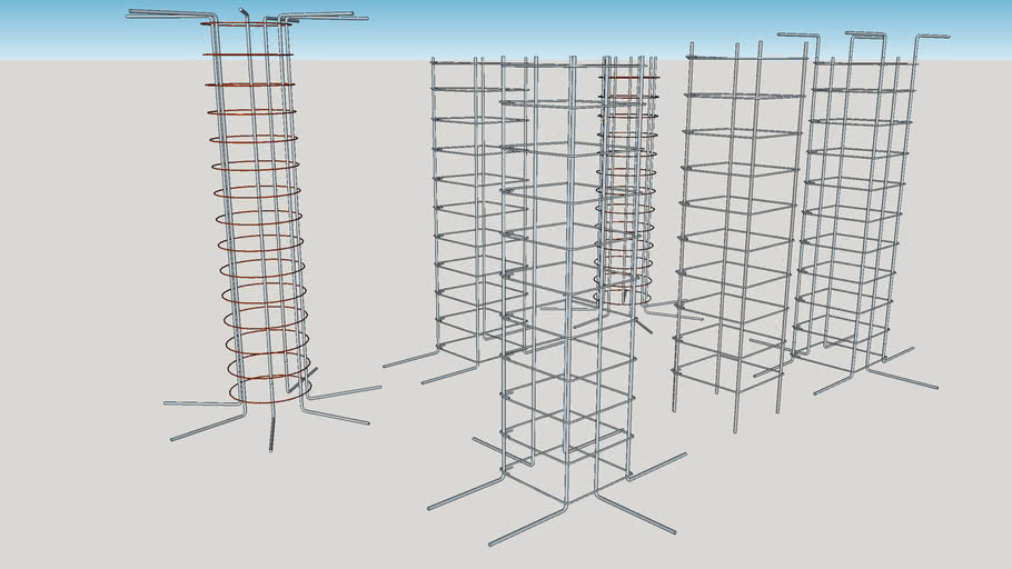 Reinforced Column Types | 3D Warehouse