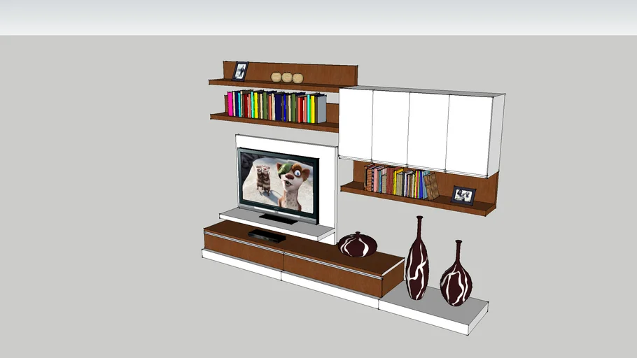 Mueble TV bajo LRO - - 3D Warehouse