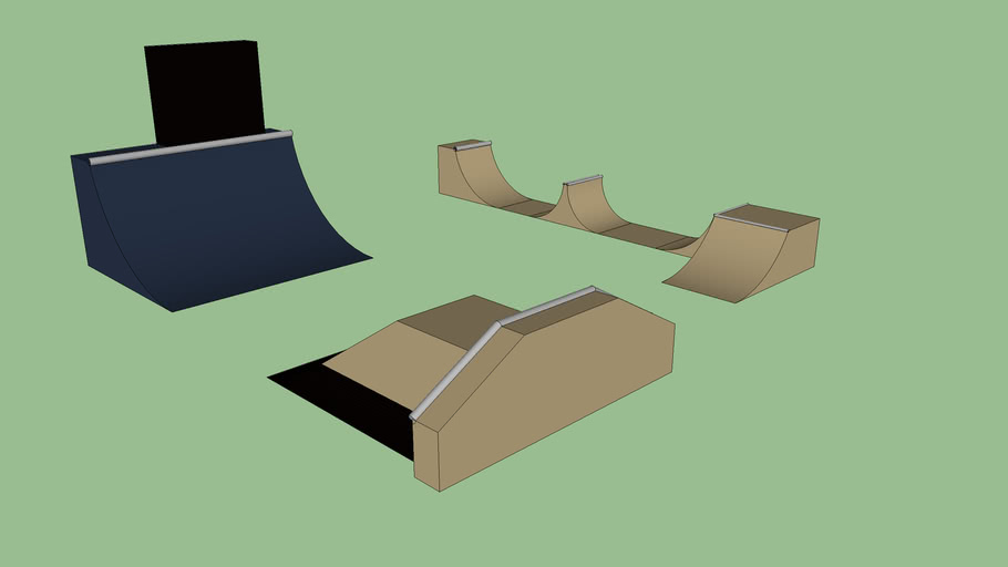 mini skate park | 3D Warehouse