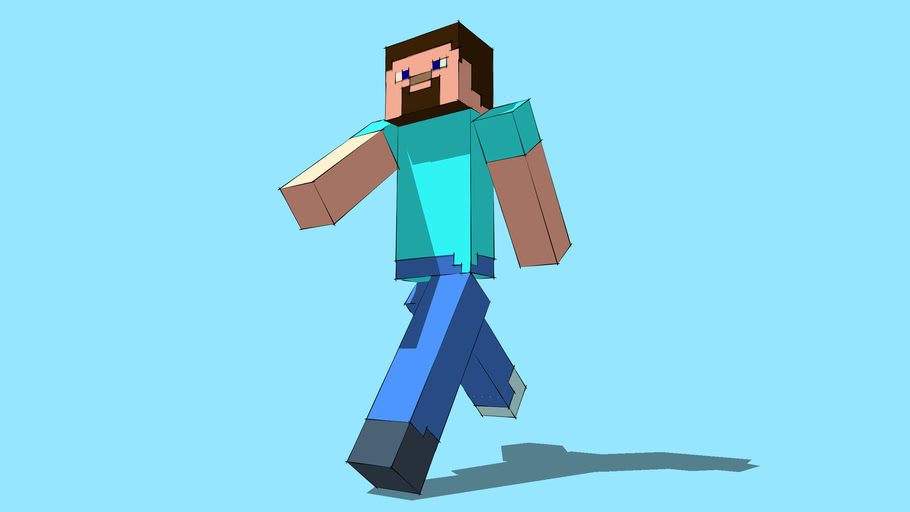 Minecraft Steve | 3D Warehouse