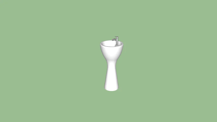 Modern Bathroom Sink | 3D Warehouse