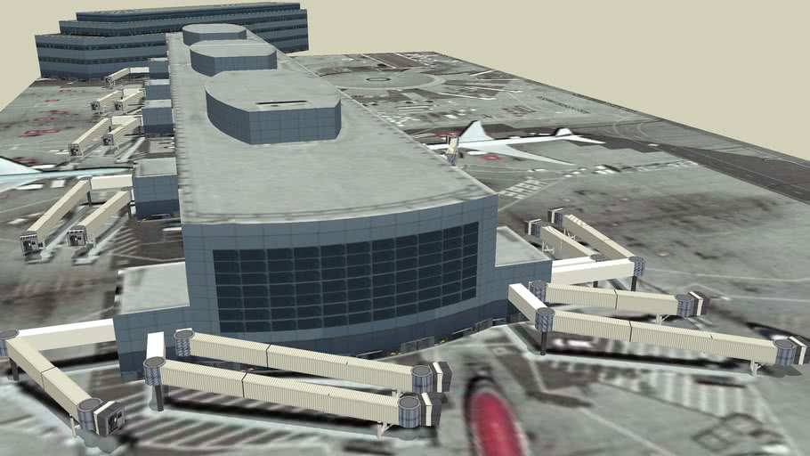 KSFO Terminal A | 3D Warehouse