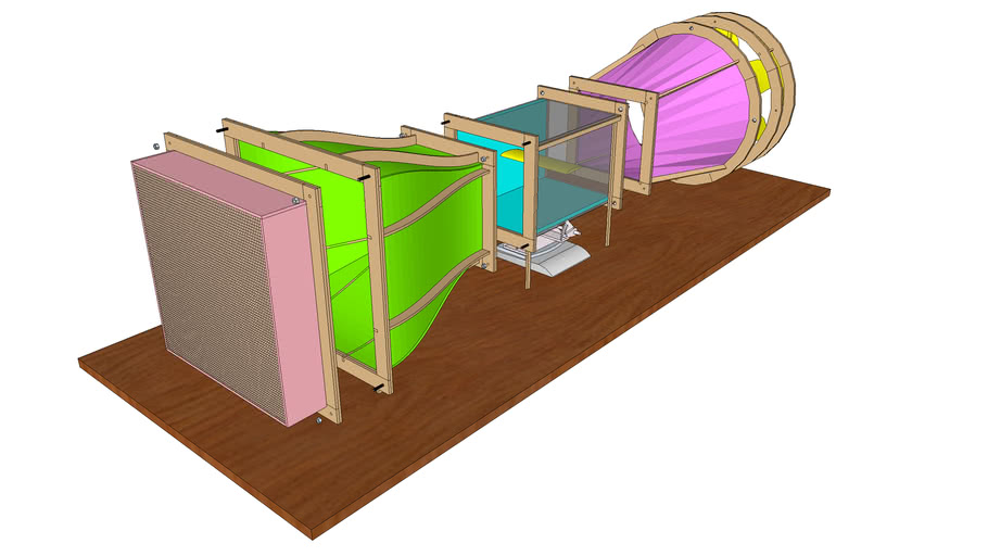 DIY Wind Tunnel 3D Warehouse