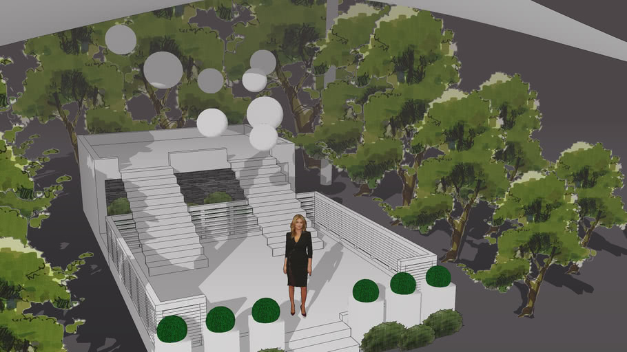 sketchup free landscape design