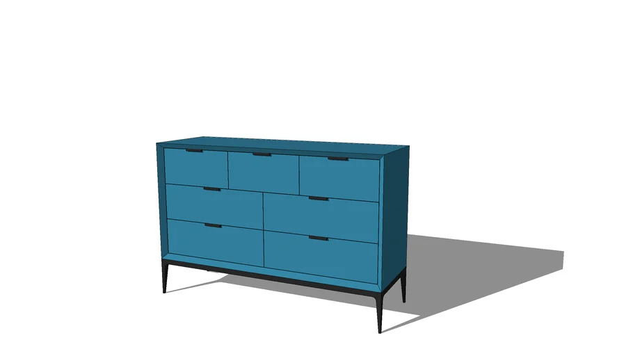 7 Drawer Dresser