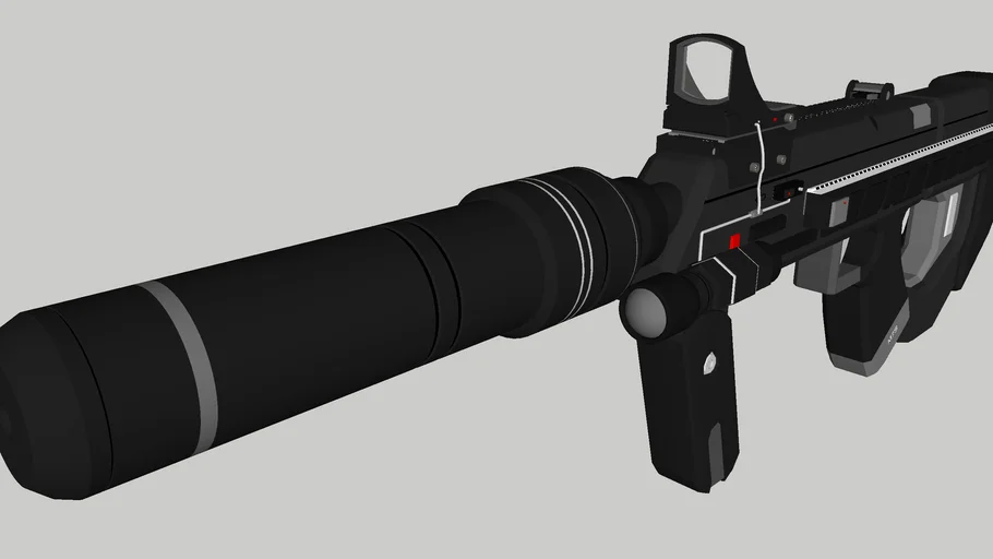 Halo 3: ODST Silenced Submachine Gun Custom