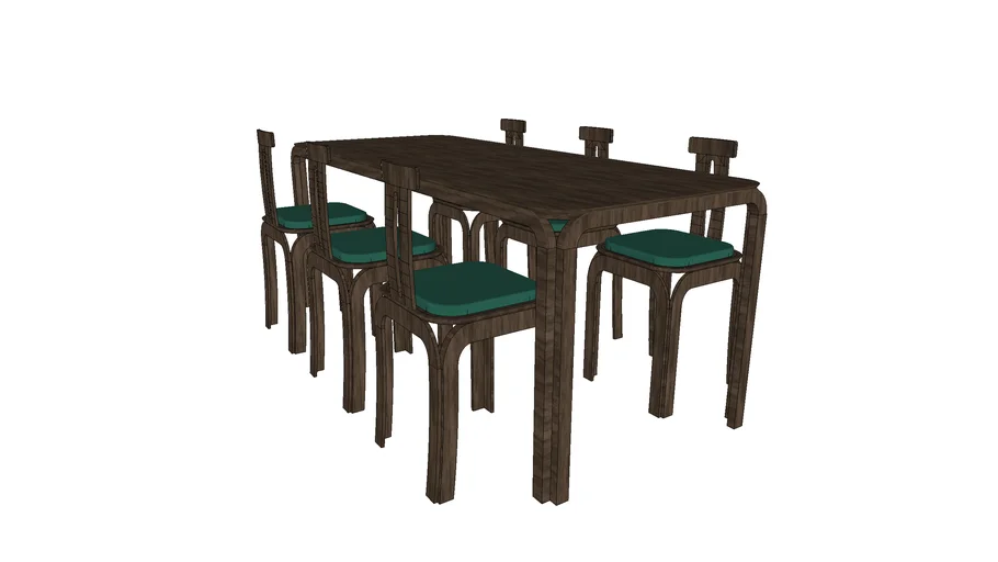 Dining table | 3D Warehouse
