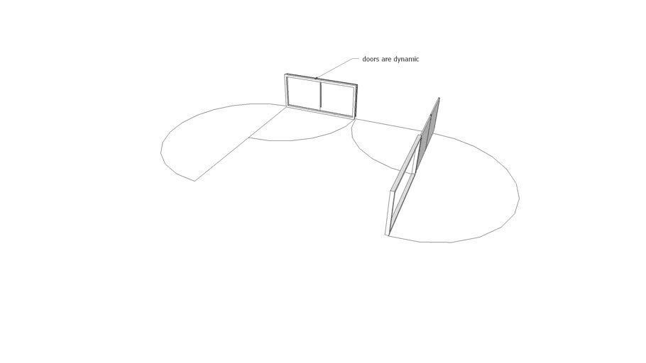 folding doors 3D Warehouse