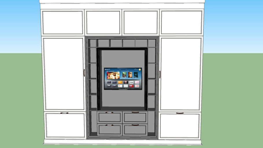 wardrobe tv 3D Warehouse