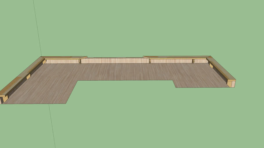 Shelf for kitchen counter | 3D Warehouse