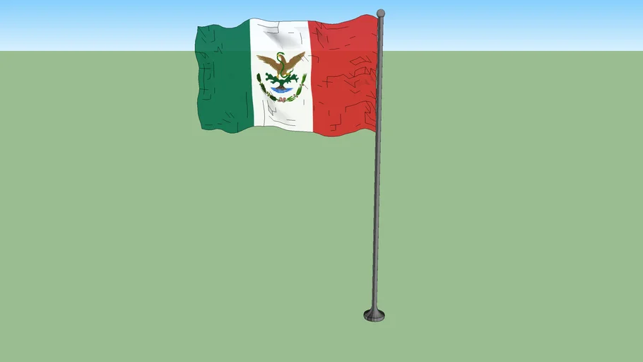 Flag of Mexico (1893 - 1916)