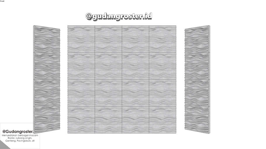 72 - Roster Loster - @gudangroster.id (+62 895-3289-00966) | 3D Warehouse