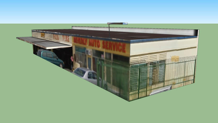 Beverly Auto Service in Los Angeles, CA, USA 3D Warehouse