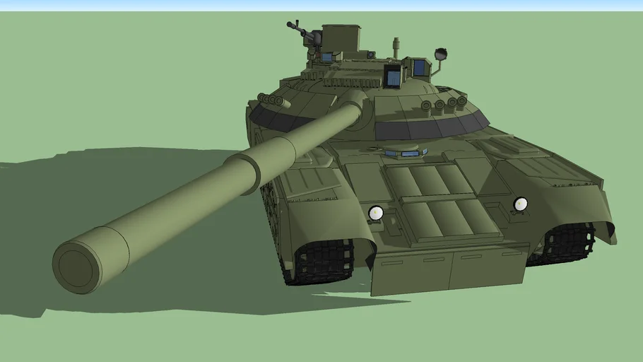 T-80UD | 3D Warehouse