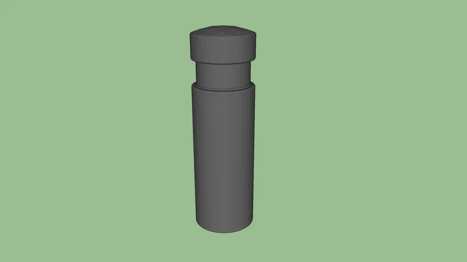 R-9705 Concrete Bollard | 3D Warehouse