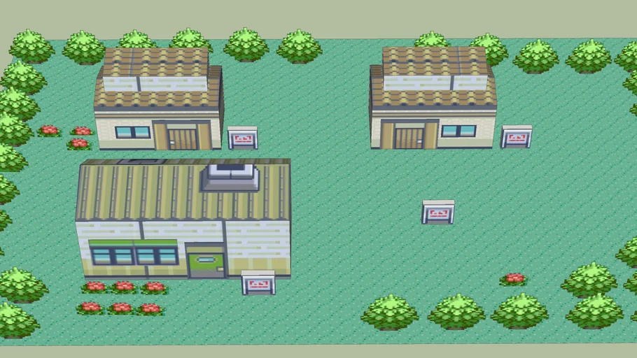 Littleroot Town (pokemon zaphire)