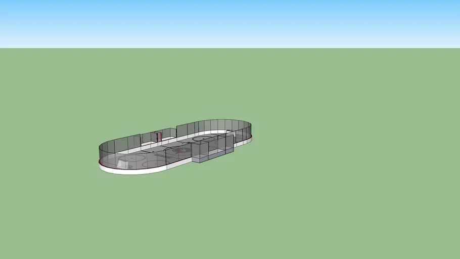 International Hockey Rink 3D Warehouse