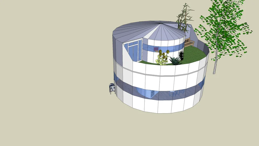 Spinning house 3D Warehouse