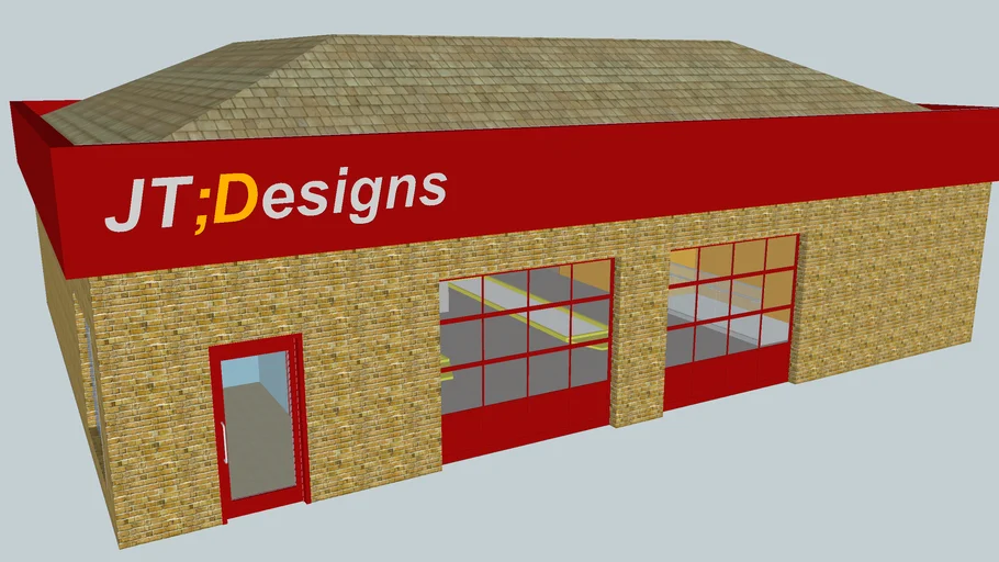 TwoBay Quick Lube Shop 3D Warehouse