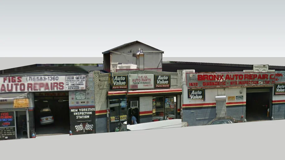 1672 ster ave. Auto Repair 3D Warehouse
