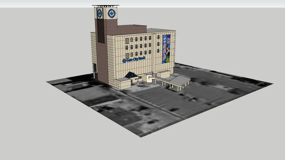 Gate City Bank Fargo 3D Warehouse