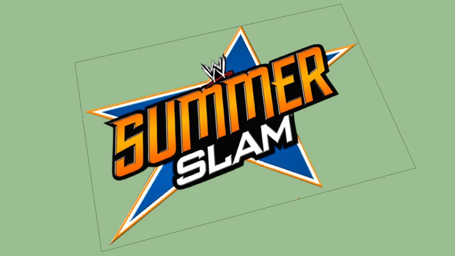 wwe summerslam logo 3D Warehouse